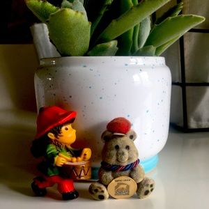 Drummer boy and Teddy bear pins